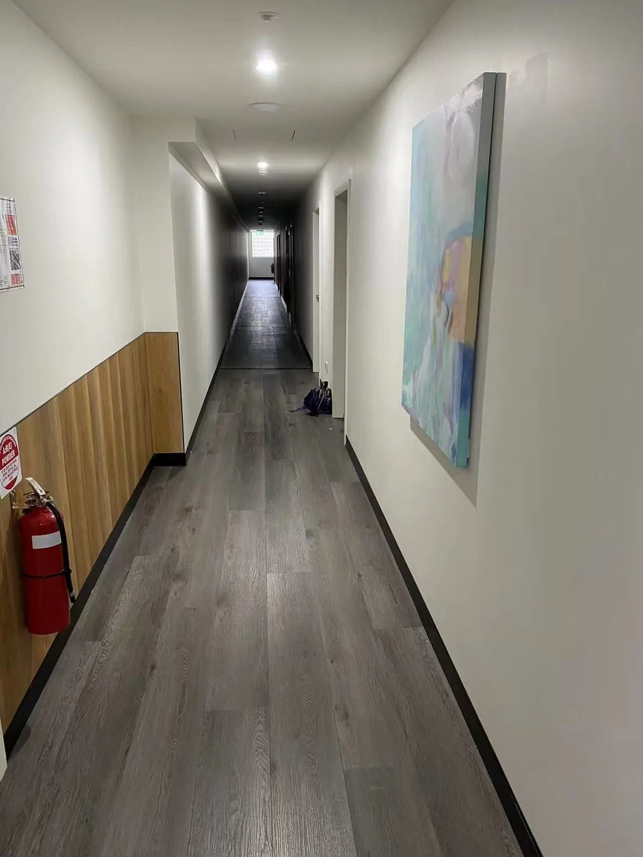 Clean residential strata corridor and common walkway